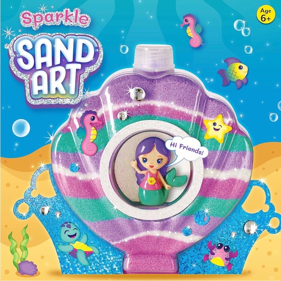 Creativity for Kids Sand Art Kit: Mermaid - Mermaid Gifts for Girls Ages 6-8+ - Picture 5 of 9